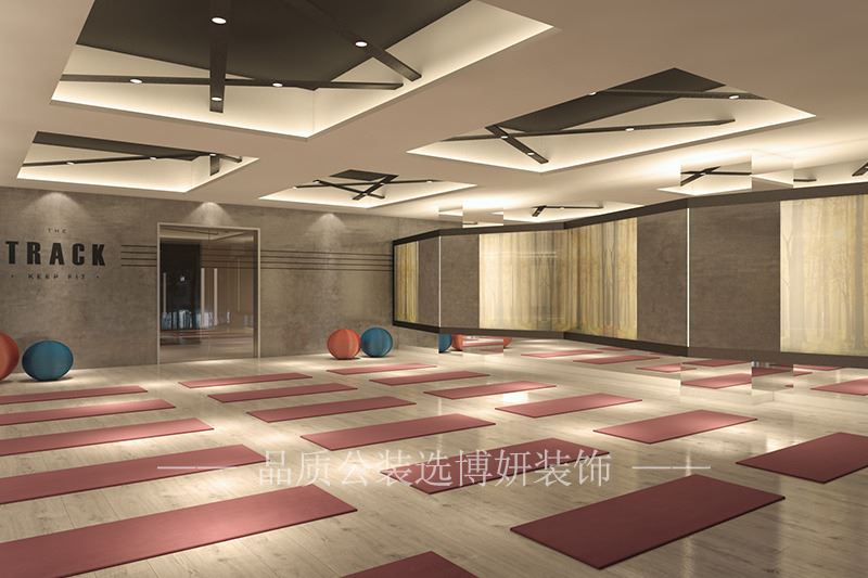 杭州现代科技风健身房2278电玩游戏大厅方案